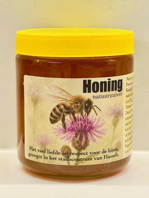 Pot vroege zomerhoning van Imkerij Epicurus